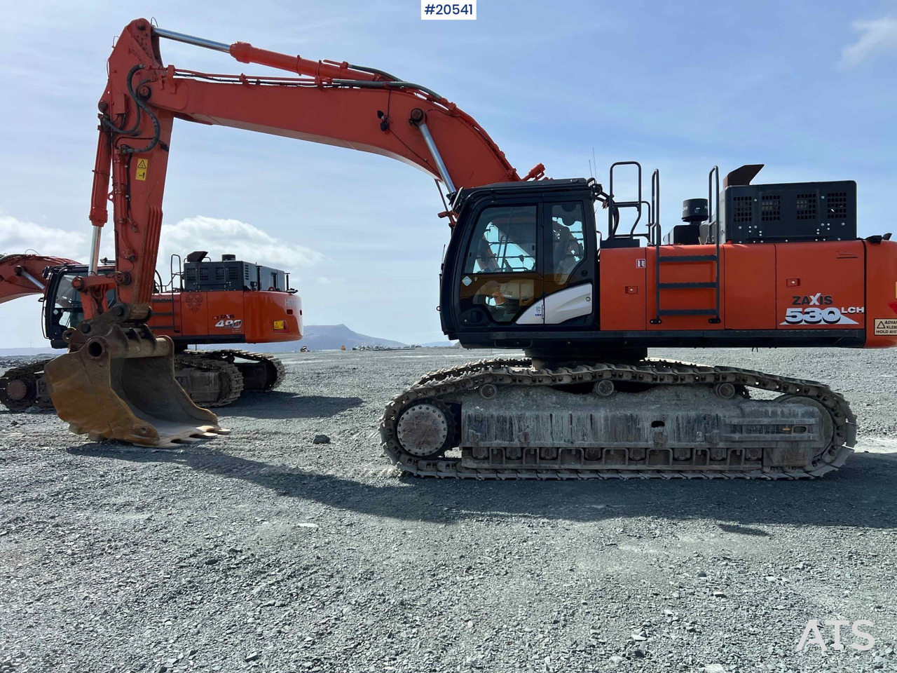 Grävmaskin Hitachi zx530LCH-6 gravemaskin m/ graveskuffe. SE VIDEO: bild 22