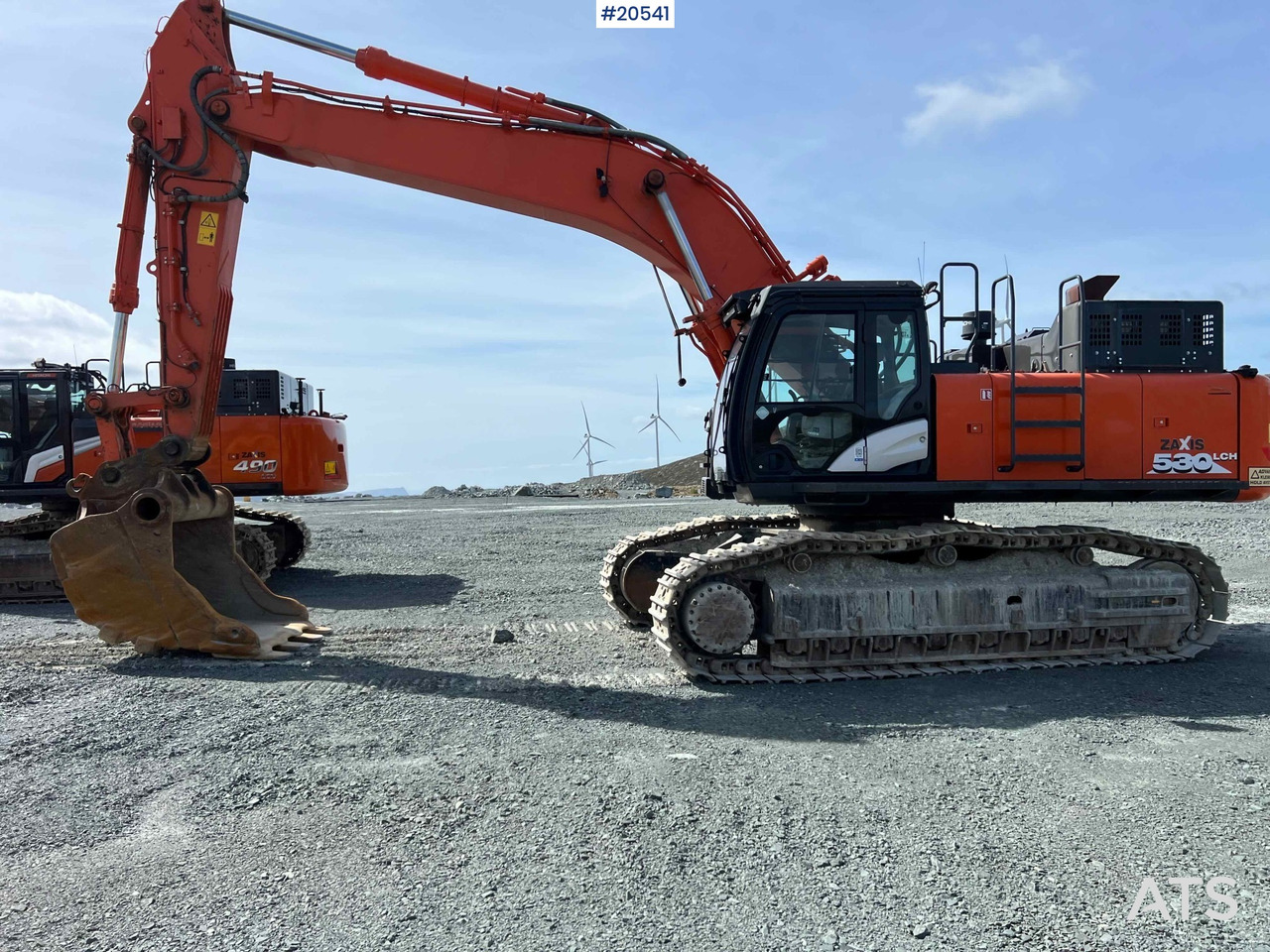 Grävmaskin Hitachi zx530LCH-6 gravemaskin m/ graveskuffe. SE VIDEO: bild 24