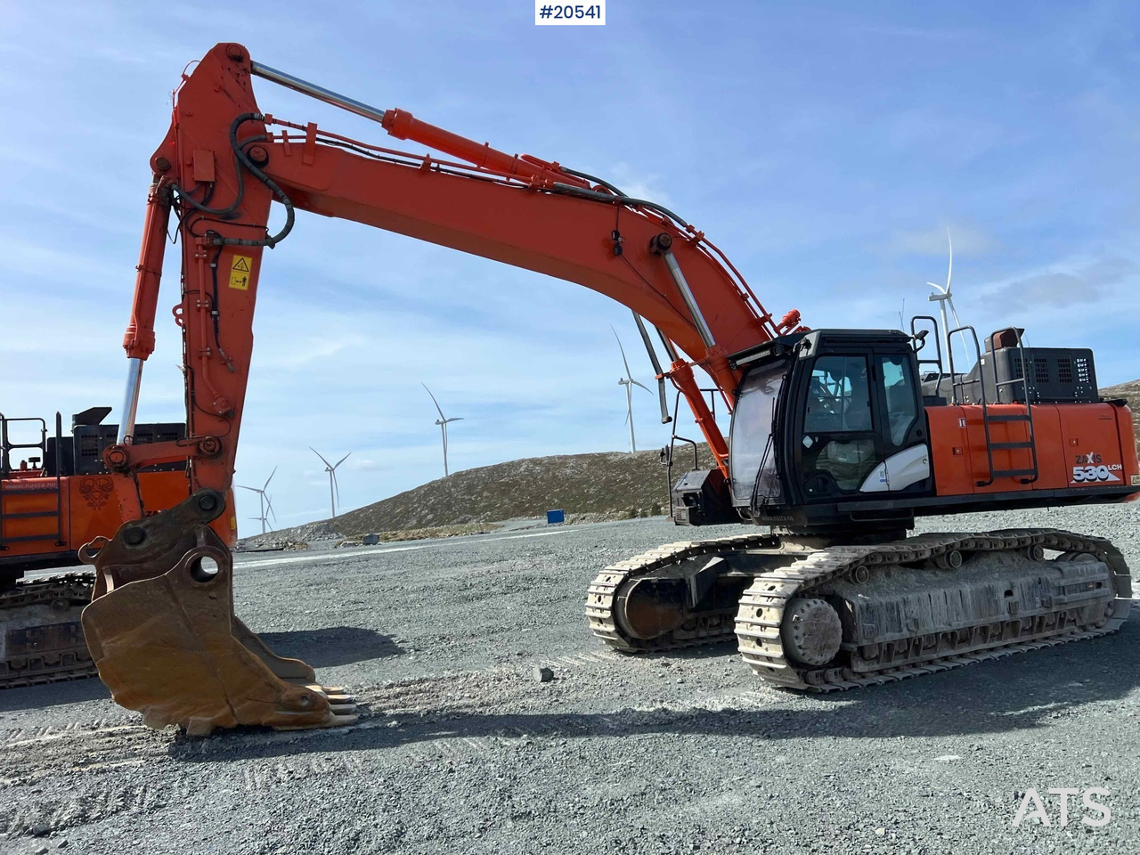 Grävmaskin Hitachi zx530LCH-6 gravemaskin m/ graveskuffe. SE VIDEO: bild 27