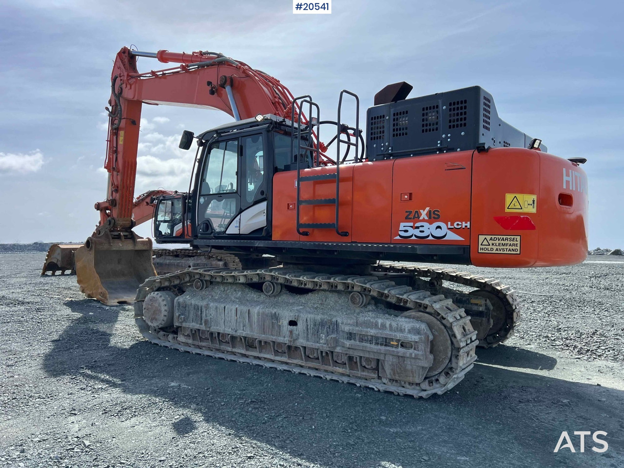 Grävmaskin Hitachi zx530LCH-6 gravemaskin m/ graveskuffe. SE VIDEO: bild 19