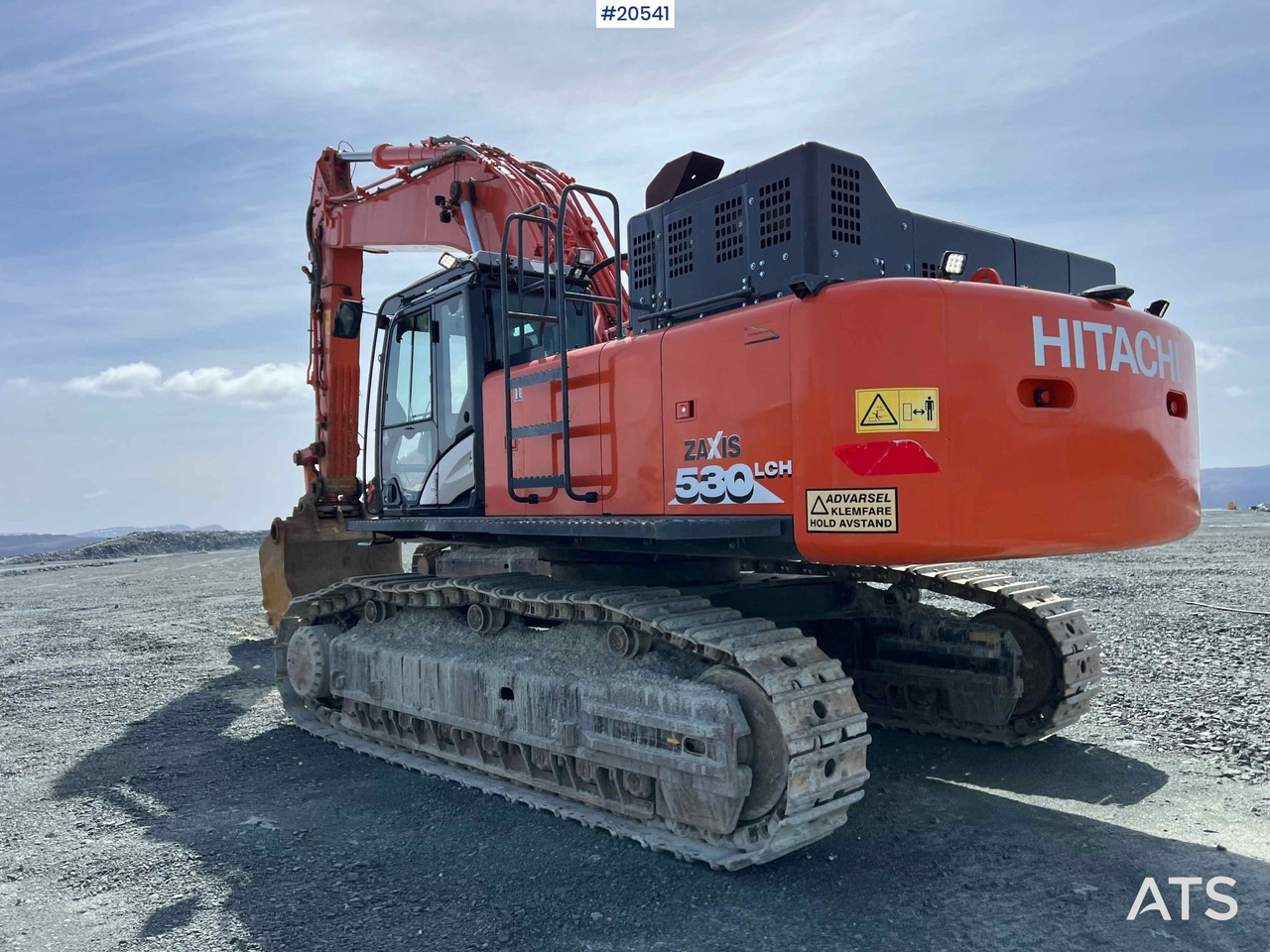Grävmaskin Hitachi zx530LCH-6 gravemaskin m/ graveskuffe. SE VIDEO: bild 18