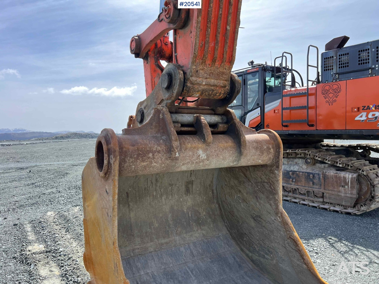 Grävmaskin Hitachi zx530LCH-6 gravemaskin m/ graveskuffe. SE VIDEO: bild 31