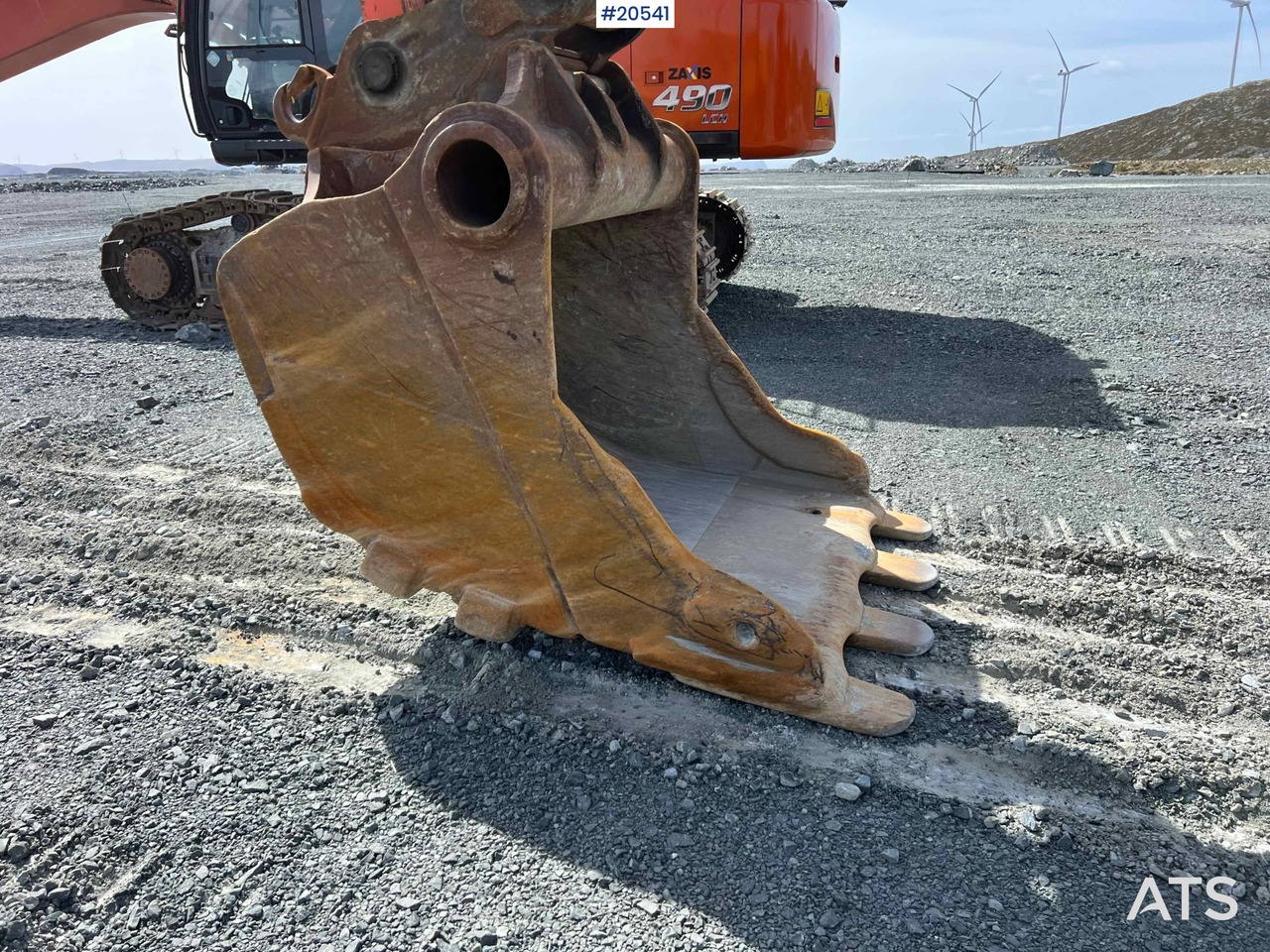 Grävmaskin Hitachi zx530LCH-6 gravemaskin m/ graveskuffe. SE VIDEO: bild 28