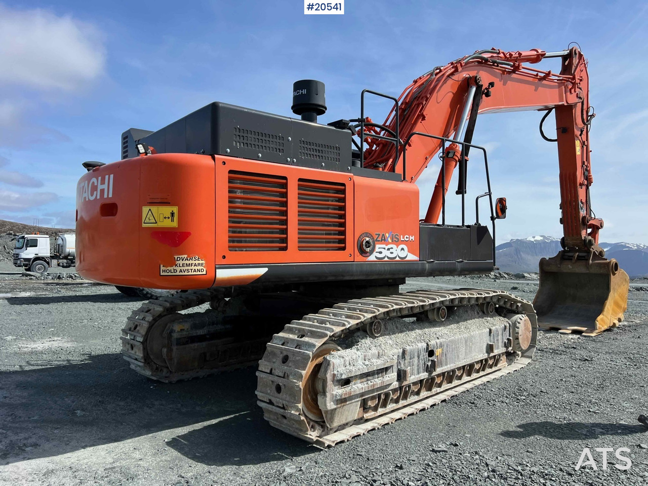 Grävmaskin Hitachi zx530LCH-6 gravemaskin m/ graveskuffe. SE VIDEO: bild 10