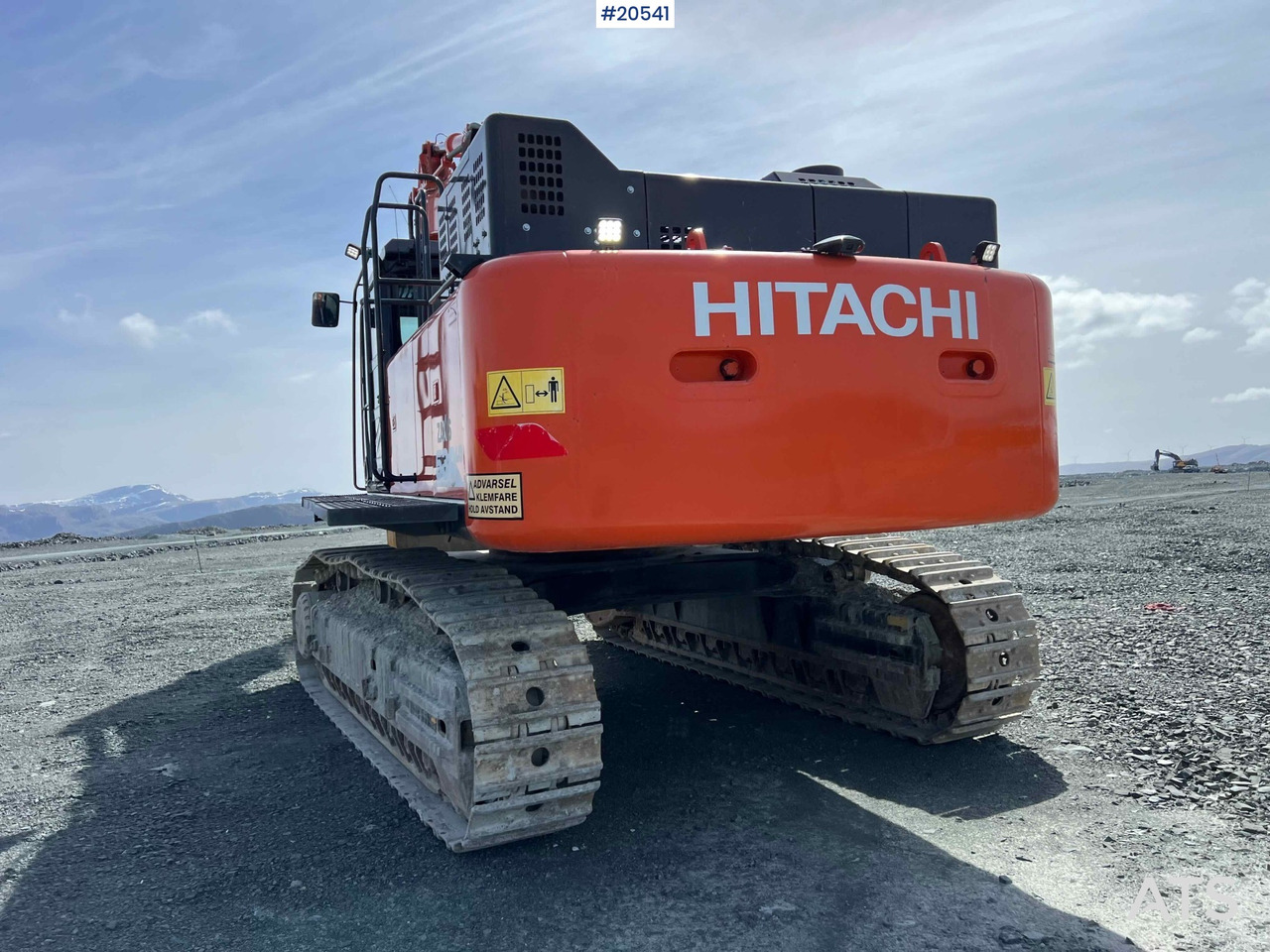 Grävmaskin Hitachi zx530LCH-6 gravemaskin m/ graveskuffe. SE VIDEO: bild 16