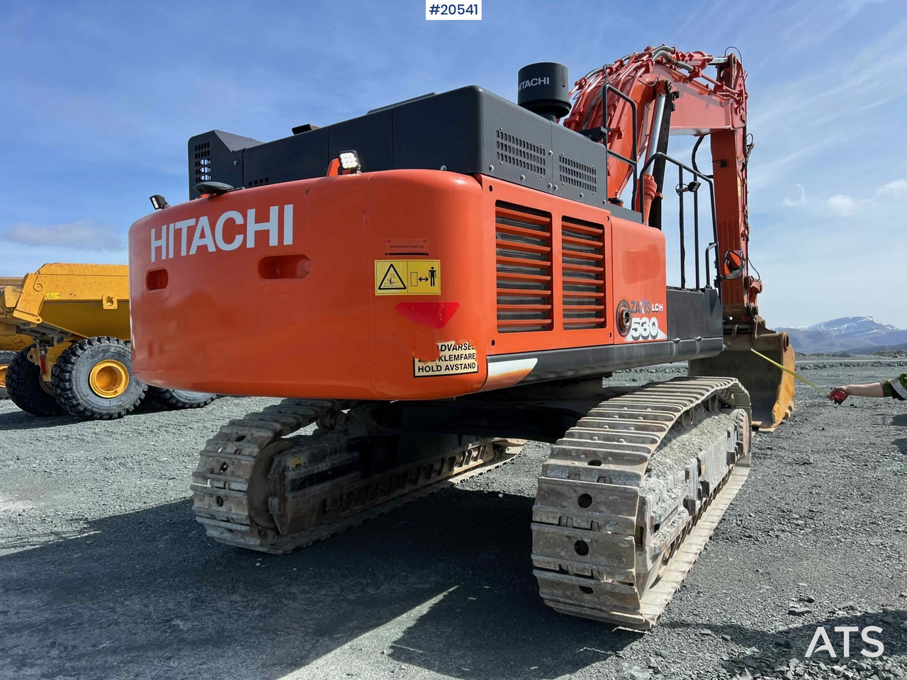 Grävmaskin Hitachi zx530LCH-6 gravemaskin m/ graveskuffe. SE VIDEO: bild 11