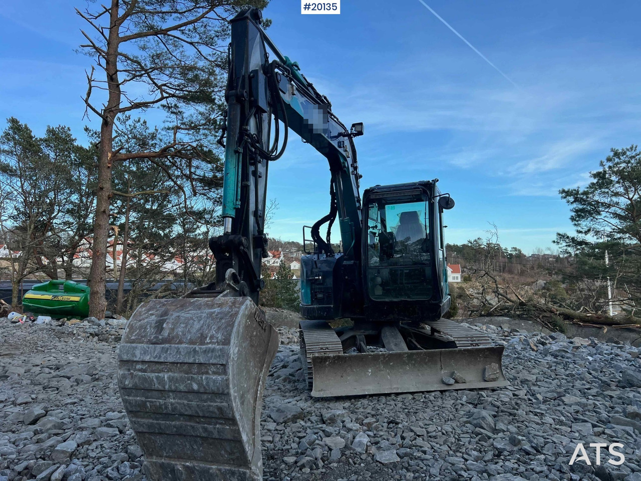 Hitachi zx85us-6 gravemaskin m/ graveskuffe, hydraulisk pusseskuffe, klype - Minigrävmaskin: bild 2 Hitachi zx85us-6 gravemaskin m/ graveskuffe, hydraulisk pusseskuffe, klype - Minigrävmaskin: bild 2