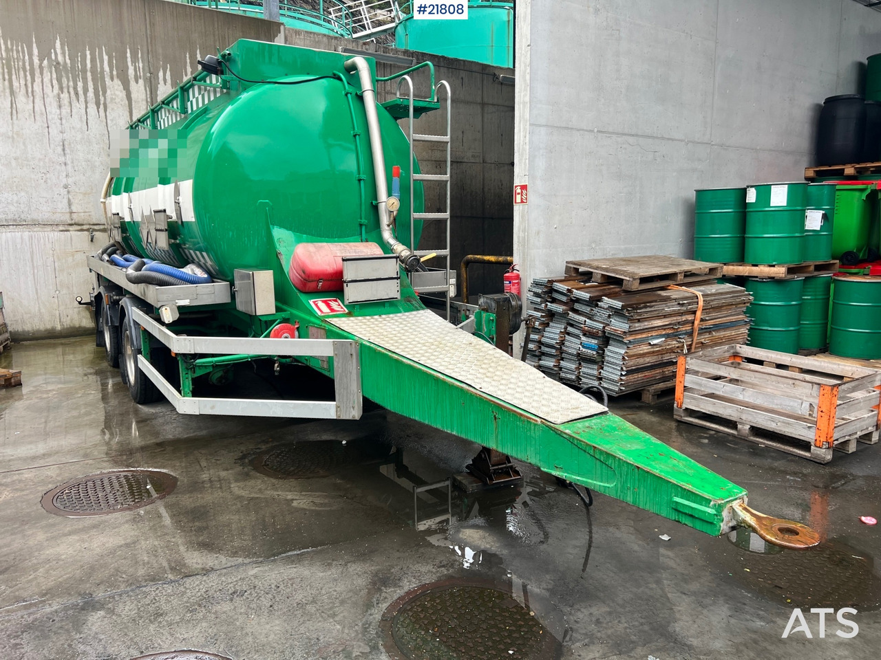 Jyki 2002 jyki ts2-15cr 2 akslet tankhenger rep.objekt - Tanksläp: bild 4 Jyki 2002 jyki ts2-15cr 2 akslet tankhenger rep.objekt - Tanksläp: bild 4