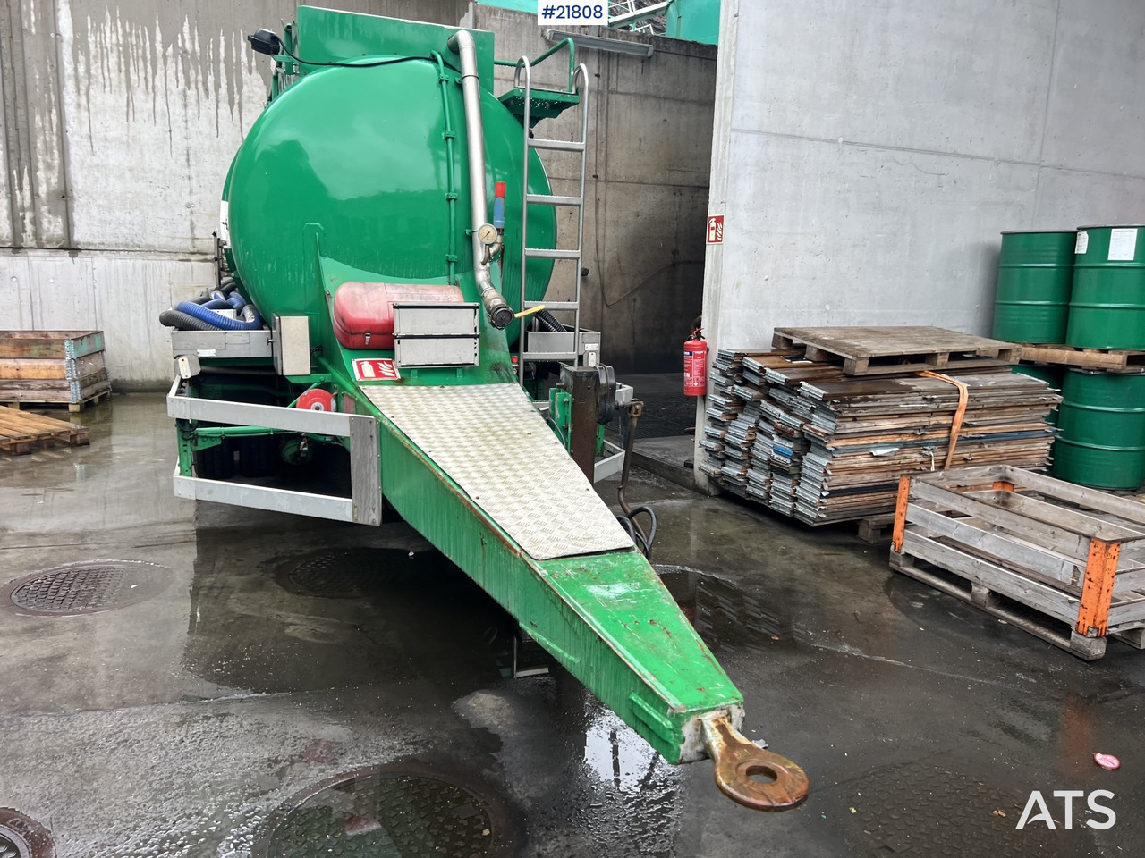 Jyki 2002 jyki ts2-15cr 2 akslet tankhenger rep.objekt - Tanksläp: bild 3 Jyki 2002 jyki ts2-15cr 2 akslet tankhenger rep.objekt - Tanksläp: bild 3