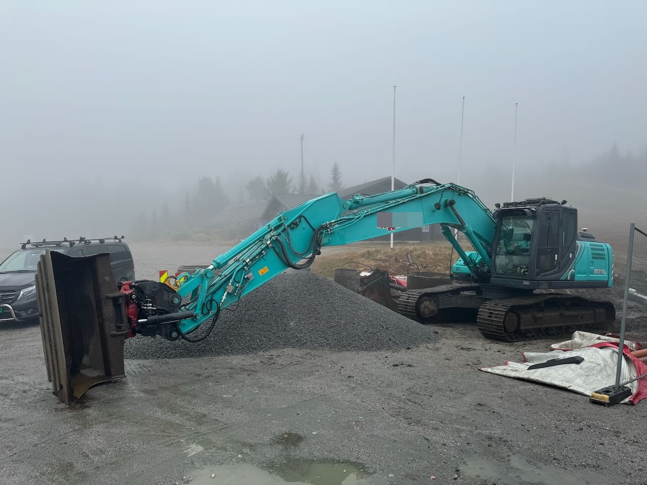 Kobelco SK210LC-10 Beltegraver m/ pusseskuffe, tilt og GPS - Bandgrävare: bild 2 Kobelco SK210LC-10 Beltegraver m/ pusseskuffe, tilt og GPS - Bandgrävare: bild 2