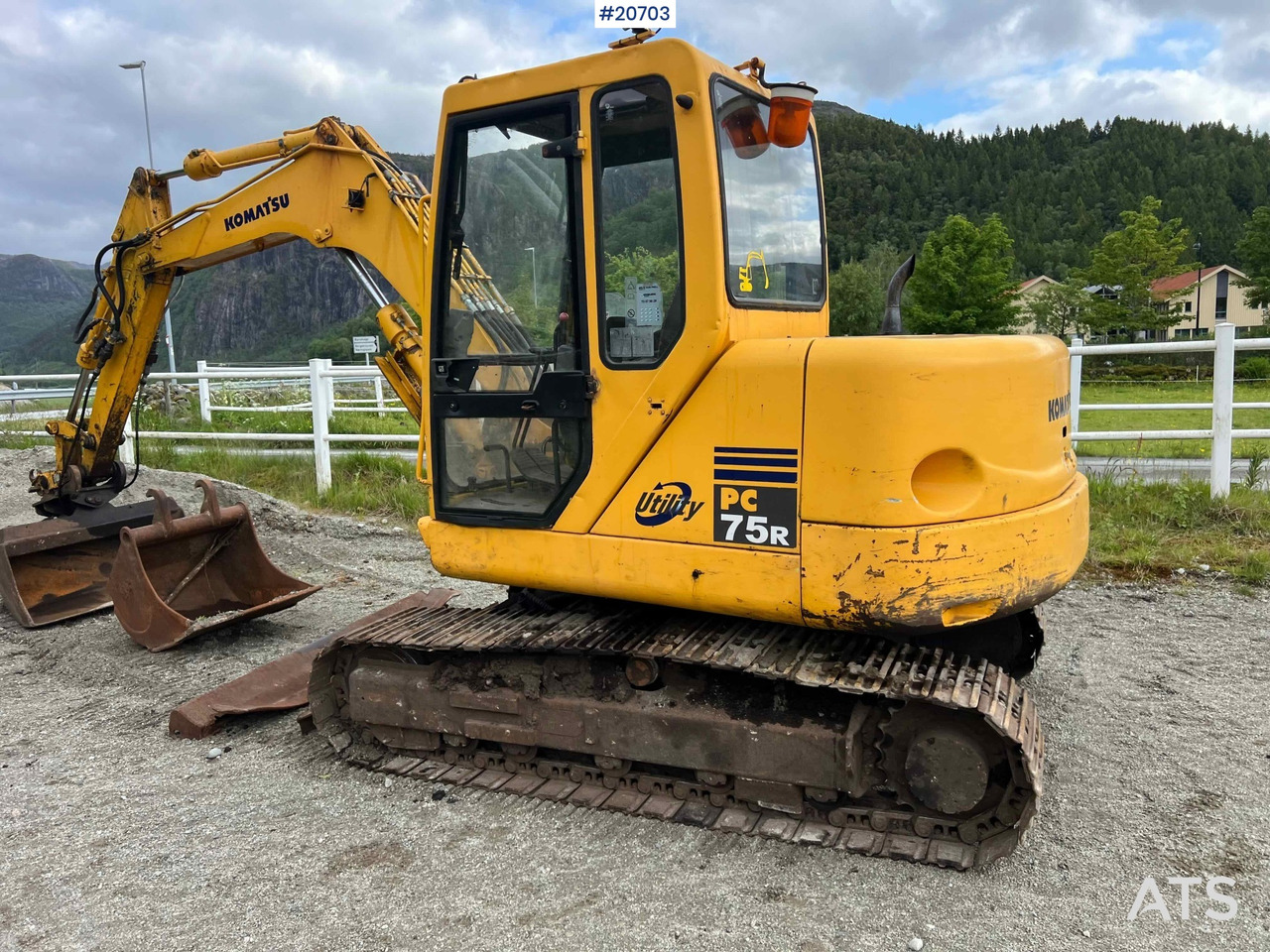 Komatsu PC75 - Grävmaskin: bild 4 Komatsu PC75 - Grävmaskin: bild 4