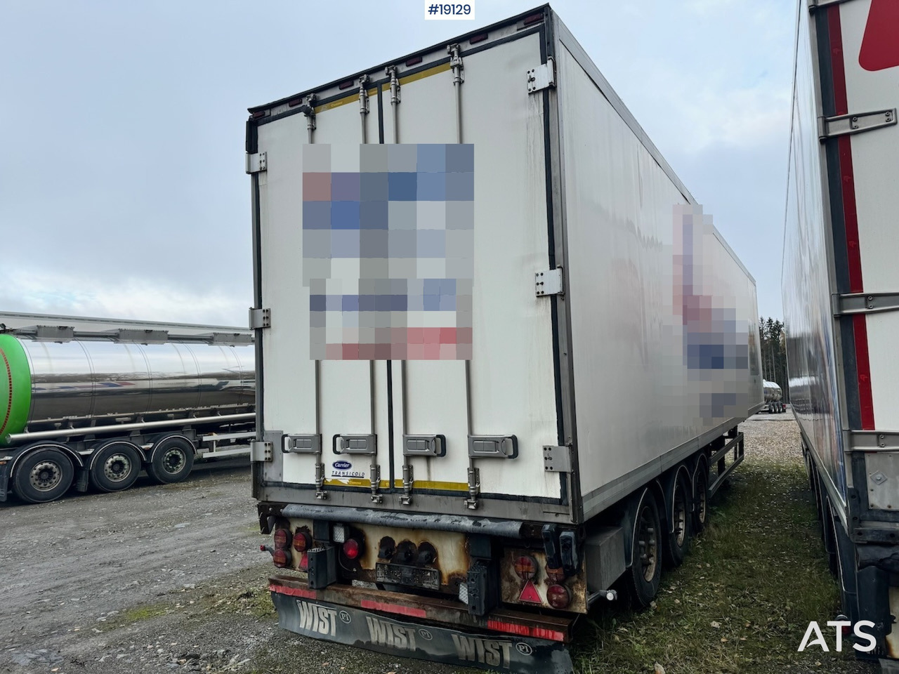 Krone thermotralle - Kyl/ Frys semitrailer: bild 2 Krone thermotralle - Kyl/ Frys semitrailer: bild 2