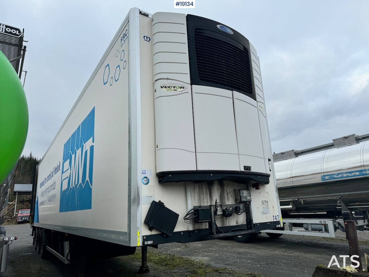 Krone thermotralle - Kyl/ Frys semitrailer: bild 5 Krone thermotralle - Kyl/ Frys semitrailer: bild 5