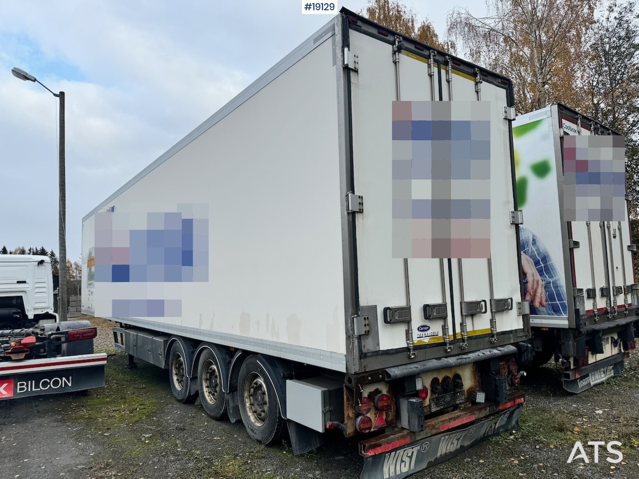 Krone thermotralle - Kyl/ Frys semitrailer: bild 3 Krone thermotralle - Kyl/ Frys semitrailer: bild 3