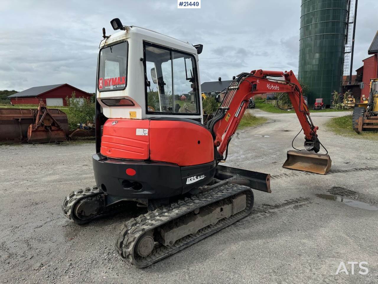 Kubota U35-3 - Minigrävmaskin: bild 5 Kubota U35-3 - Minigrävmaskin: bild 5