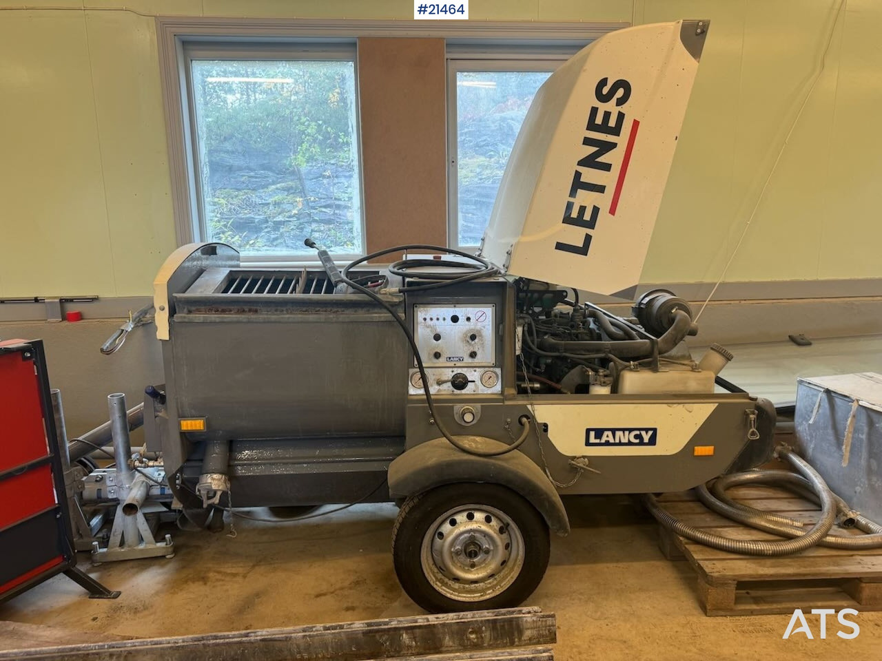 Lancy PH9TCL Gysepumpe - Stationär betongpump: bild 1 Lancy PH9TCL Gysepumpe - Stationär betongpump: bild 1