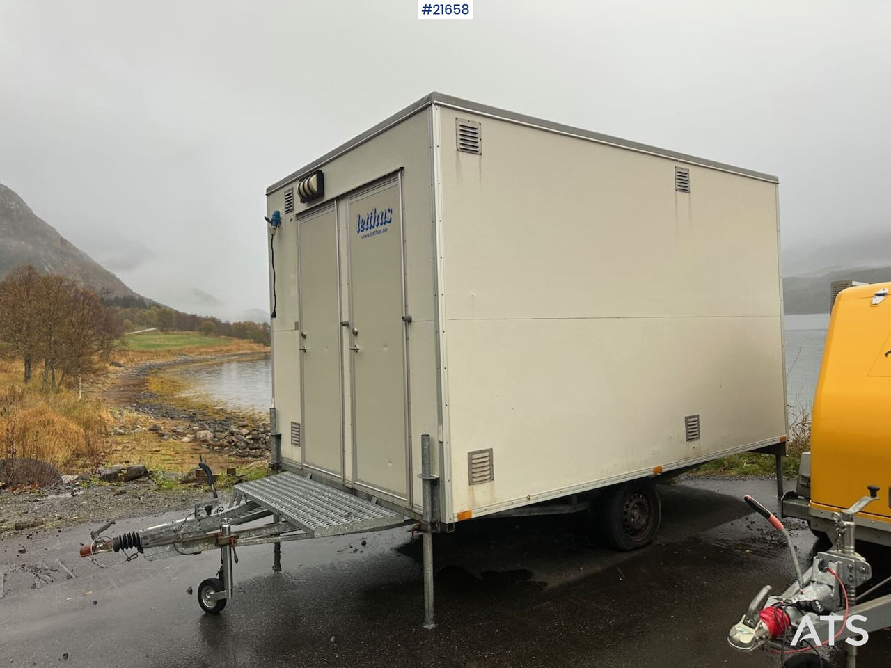 Letthus brakke - Container hus, Släp: bild 3 Letthus brakke - Container hus, Släp: bild 3
