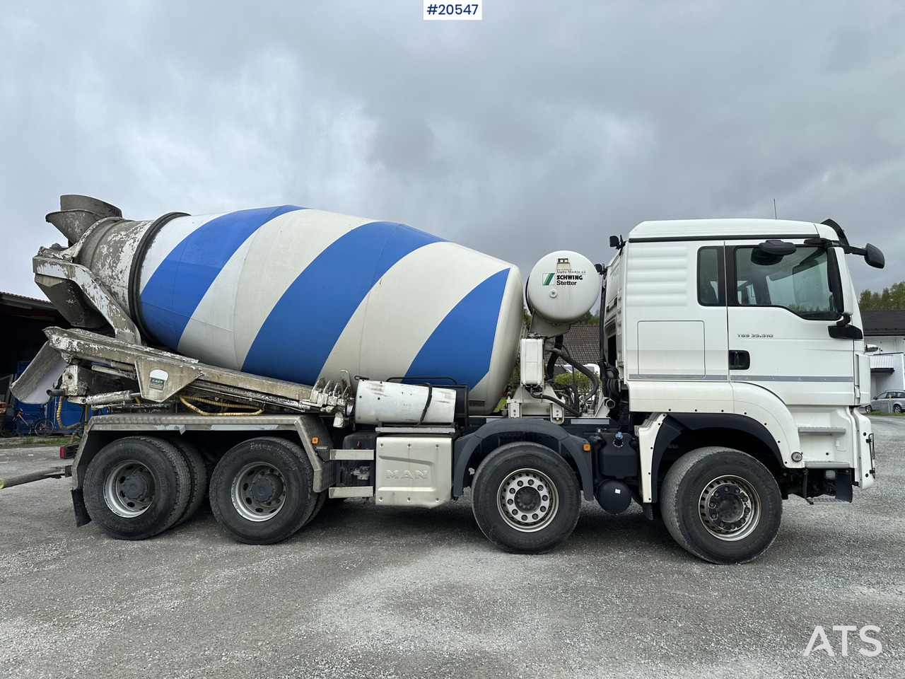 MAN TGS 35.510 8x4 betongbil med 9 meter hydr. renne (gullavtale) - Betongbil: bild 5 MAN TGS 35.510 8x4 betongbil med 9 meter hydr. renne (gullavtale) - Betongbil: bild 5