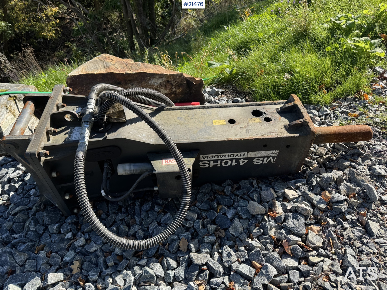 MSB corporation MS410HS Pigghammer m/ S50 feste - Hydraulisk hammare: bild 2 MSB corporation MS410HS Pigghammer m/ S50 feste - Hydraulisk hammare: bild 2