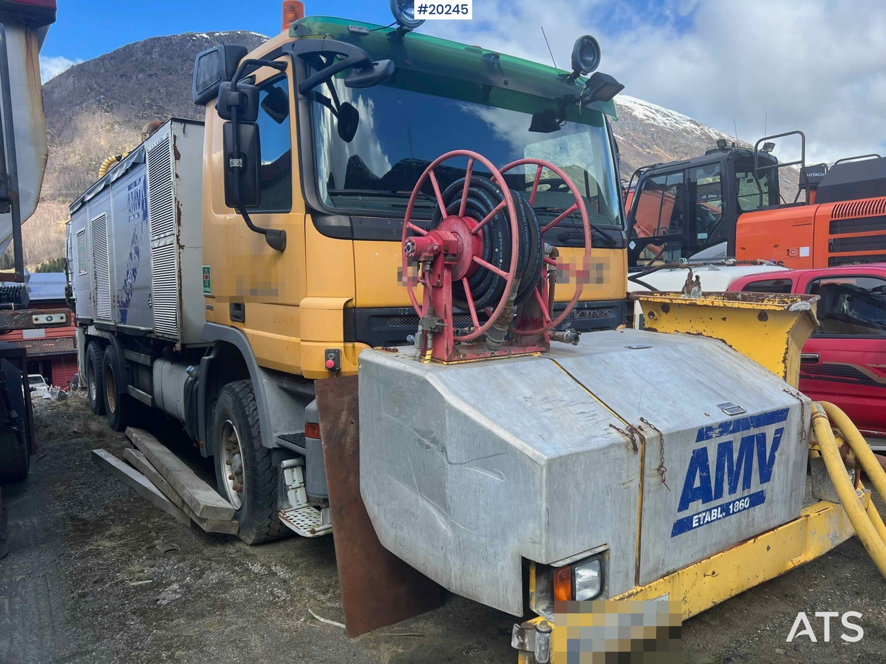 Mercedes Actros 2641 6x4 M/ 2008 AMV 7450 Betong sprøyterigg påbygg - Betongpump: bild 1 Mercedes Actros 2641 6x4 M/ 2008 AMV 7450 Betong sprøyterigg påbygg - Betongpump: bild 1