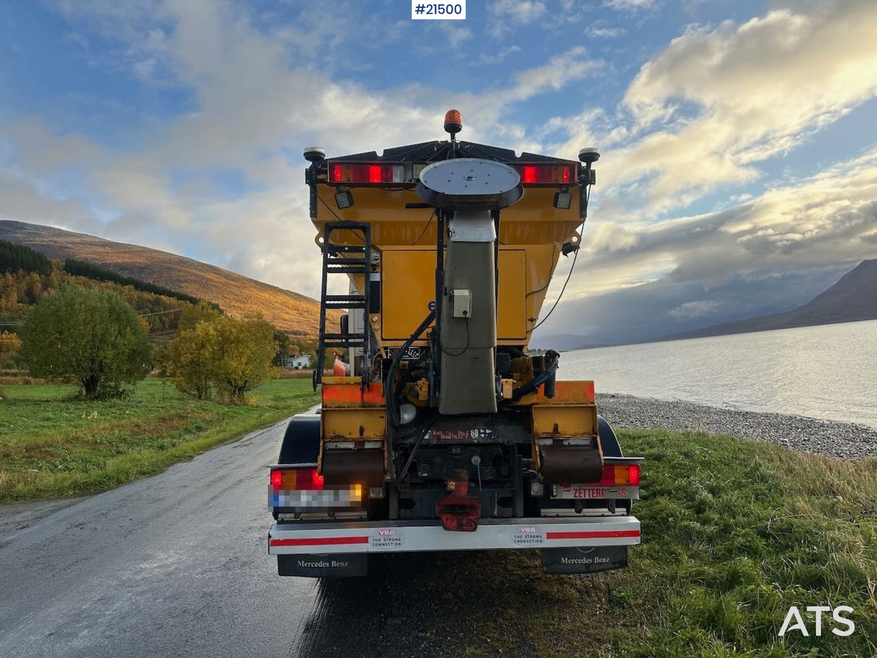 Mercedes Actros 2848 4x4+2 brøyterigget krokbil - Lastväxlare lastbil: bild 4 Mercedes Actros 2848 4x4+2 brøyterigget krokbil - Lastväxlare lastbil: bild 4