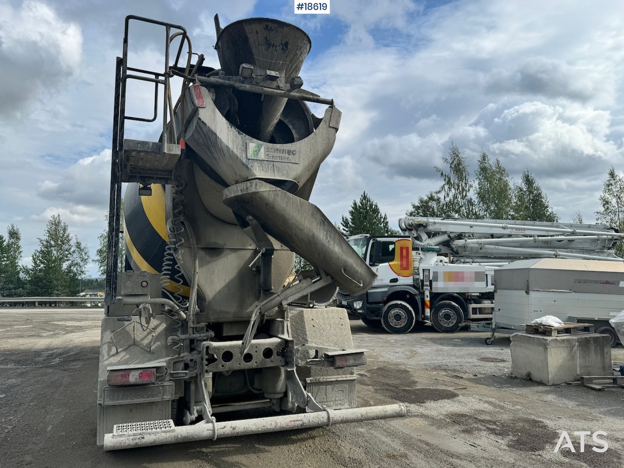 Mercedes Arocs 3246 - Betongbil: bild 4 Mercedes Arocs 3246 - Betongbil: bild 4