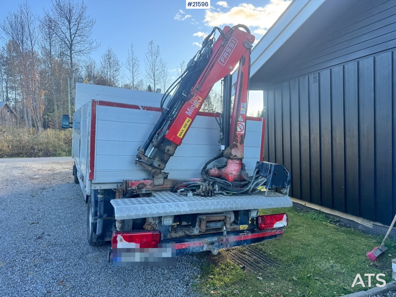 Mercedes-Benz Sprinter 519 4x4 nødslaktbil med vinsj og bakmontert Fassi kran - Skåpbil: bild 5 Mercedes-Benz Sprinter 519 4x4 nødslaktbil med vinsj og bakmontert Fassi kran - Skåpbil: bild 5