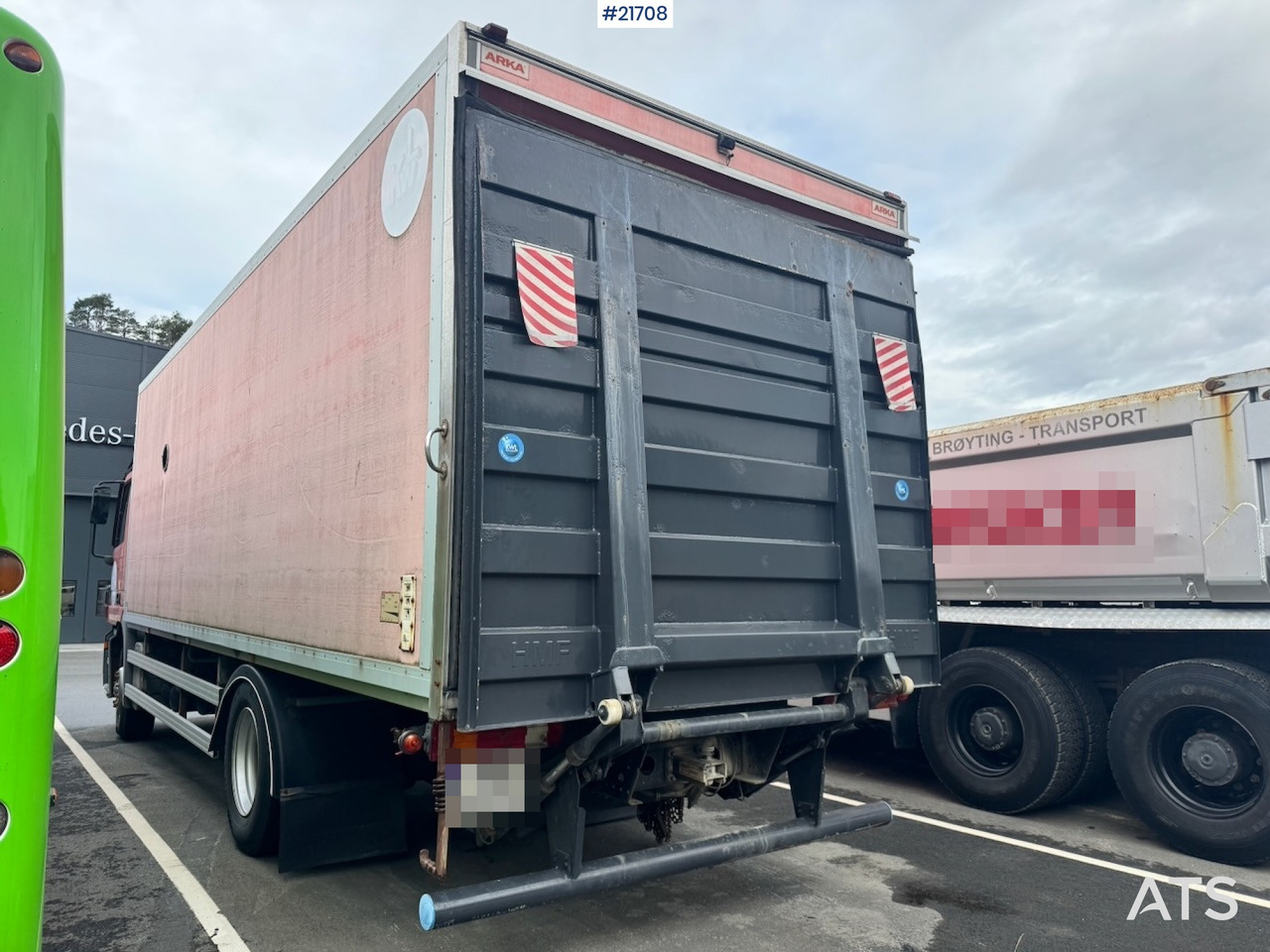 Mercedes Mercedes Actros 1831 4x2 Skapbil. Eu-godkjent og 282 000 km! - Lastbil med skåp: bild 5 Mercedes Mercedes Actros 1831 4x2 Skapbil. Eu-godkjent og 282 000 km! - Lastbil med skåp: bild 5