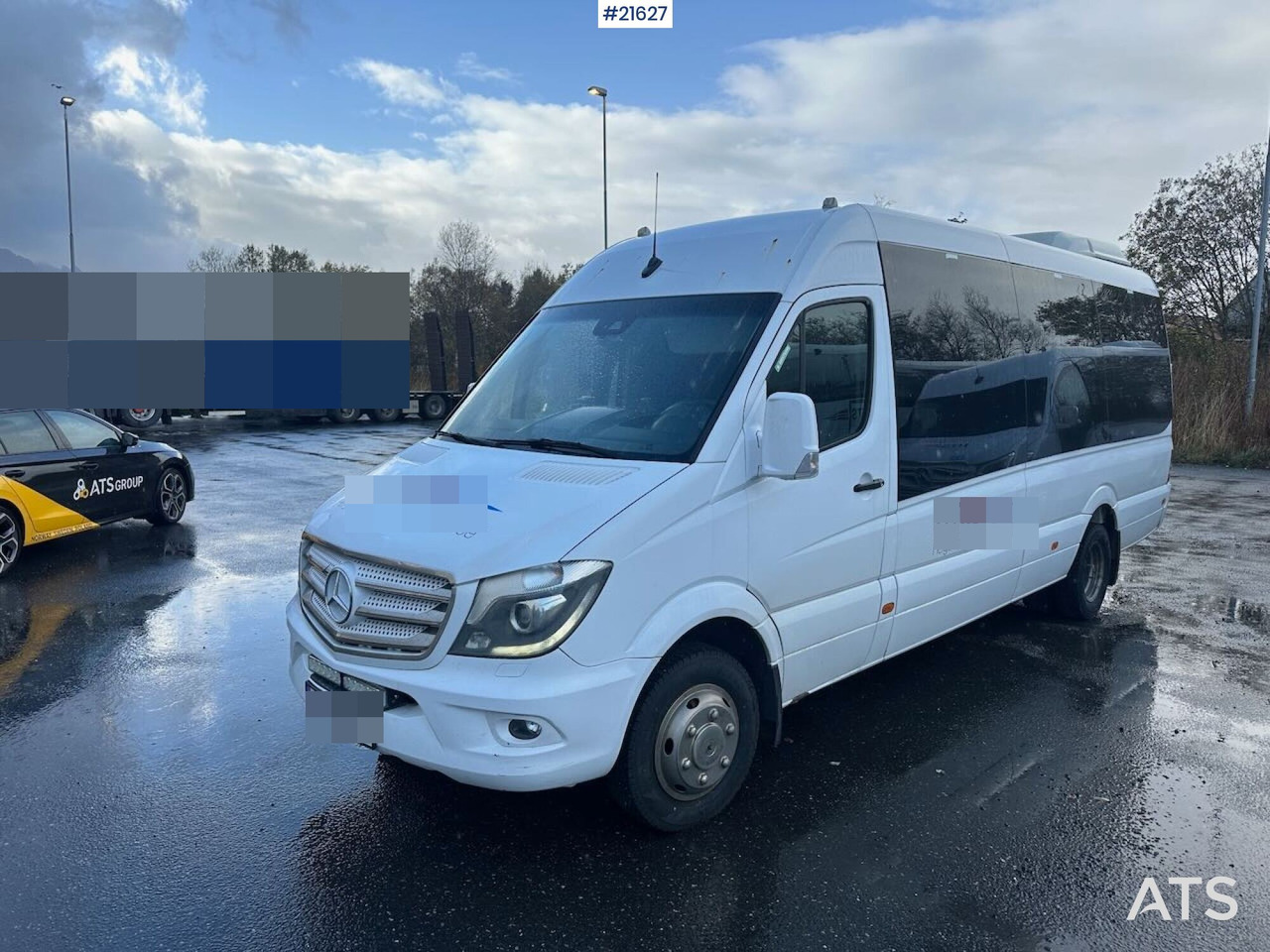 Mercedes Sprinter minibuss 4x2 m/ 16+1 seter, rullestolrampe og handikap plass. - Minibuss, Persontransport: bild 2 Mercedes Sprinter minibuss 4x2 m/ 16+1 seter, rullestolrampe og handikap plass. - Minibuss, Persontransport: bild 2