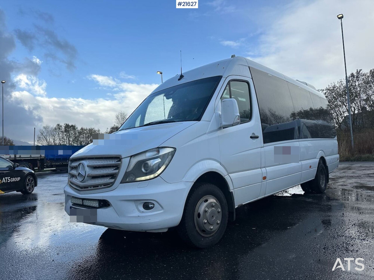 Mercedes Sprinter minibuss 4x2 m/ 16+1 seter, rullestolrampe og handikap plass. - Minibuss, Persontransport: bild 1 Mercedes Sprinter minibuss 4x2 m/ 16+1 seter, rullestolrampe og handikap plass. - Minibuss, Persontransport: bild 1