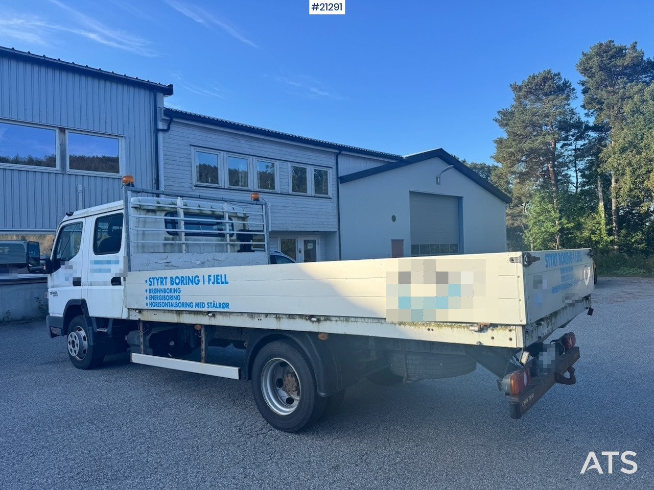 Mitsubishi Fuso Canter - Flakbil: bild 4 Mitsubishi Fuso Canter - Flakbil: bild 4