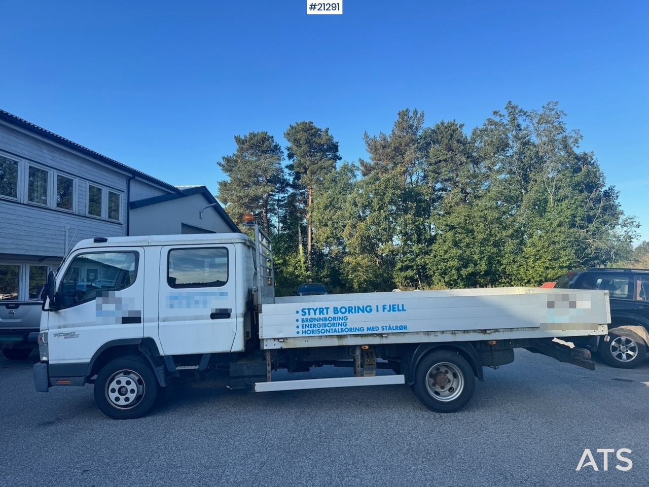 Mitsubishi Fuso Canter - Flakbil: bild 3 Mitsubishi Fuso Canter - Flakbil: bild 3