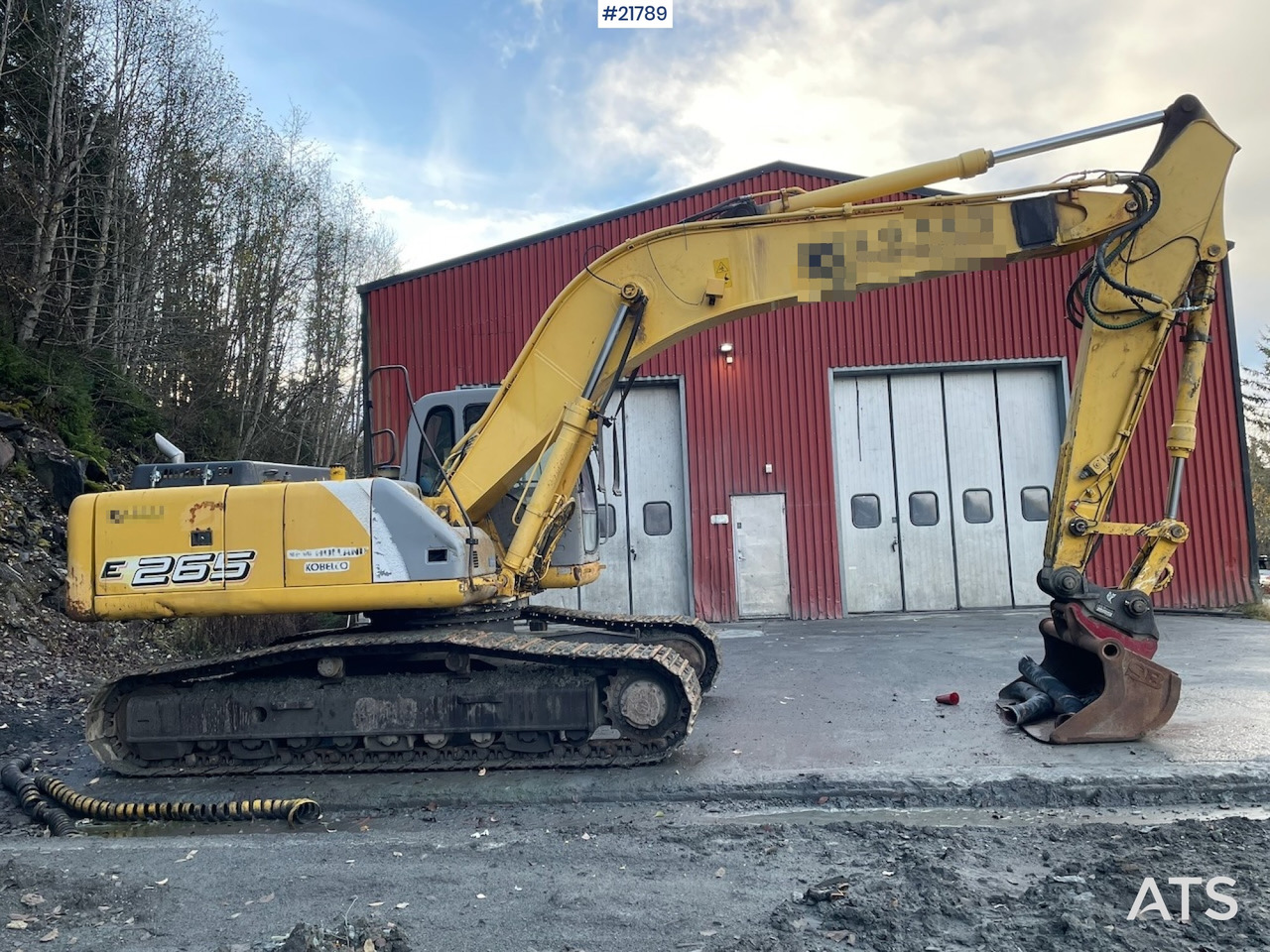 New Holland E265 med graveskuffe - Bandgrävare: bild 4 New Holland E265 med graveskuffe - Bandgrävare: bild 4