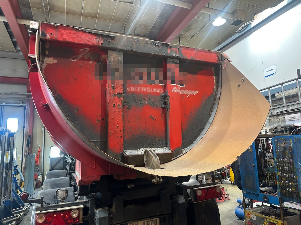 Nor-Slep SE-42 3 akslet tippsemi m/ kapellduk - Tippbil semitrailer: bild 4 Nor-Slep SE-42 3 akslet tippsemi m/ kapellduk - Tippbil semitrailer: bild 4