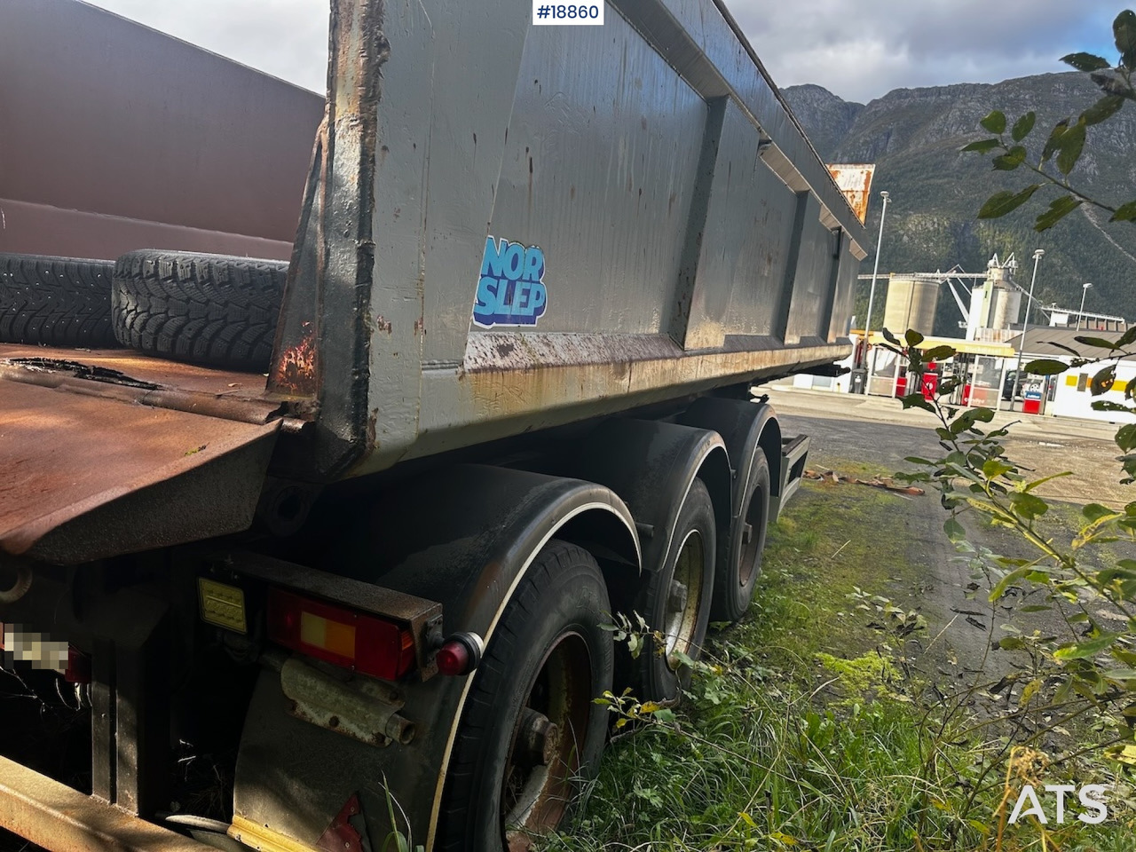 Nor-Slep Tippsemi - Tippbil semitrailer: bild 5 Nor-Slep Tippsemi - Tippbil semitrailer: bild 5