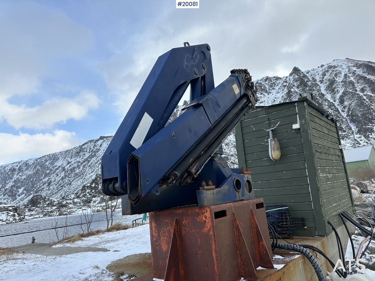 Palfinger PK 14080 C kran m/ hydraulikk pumpe - Lastbilskran: bild 4 Palfinger PK 14080 C kran m/ hydraulikk pumpe - Lastbilskran: bild 4