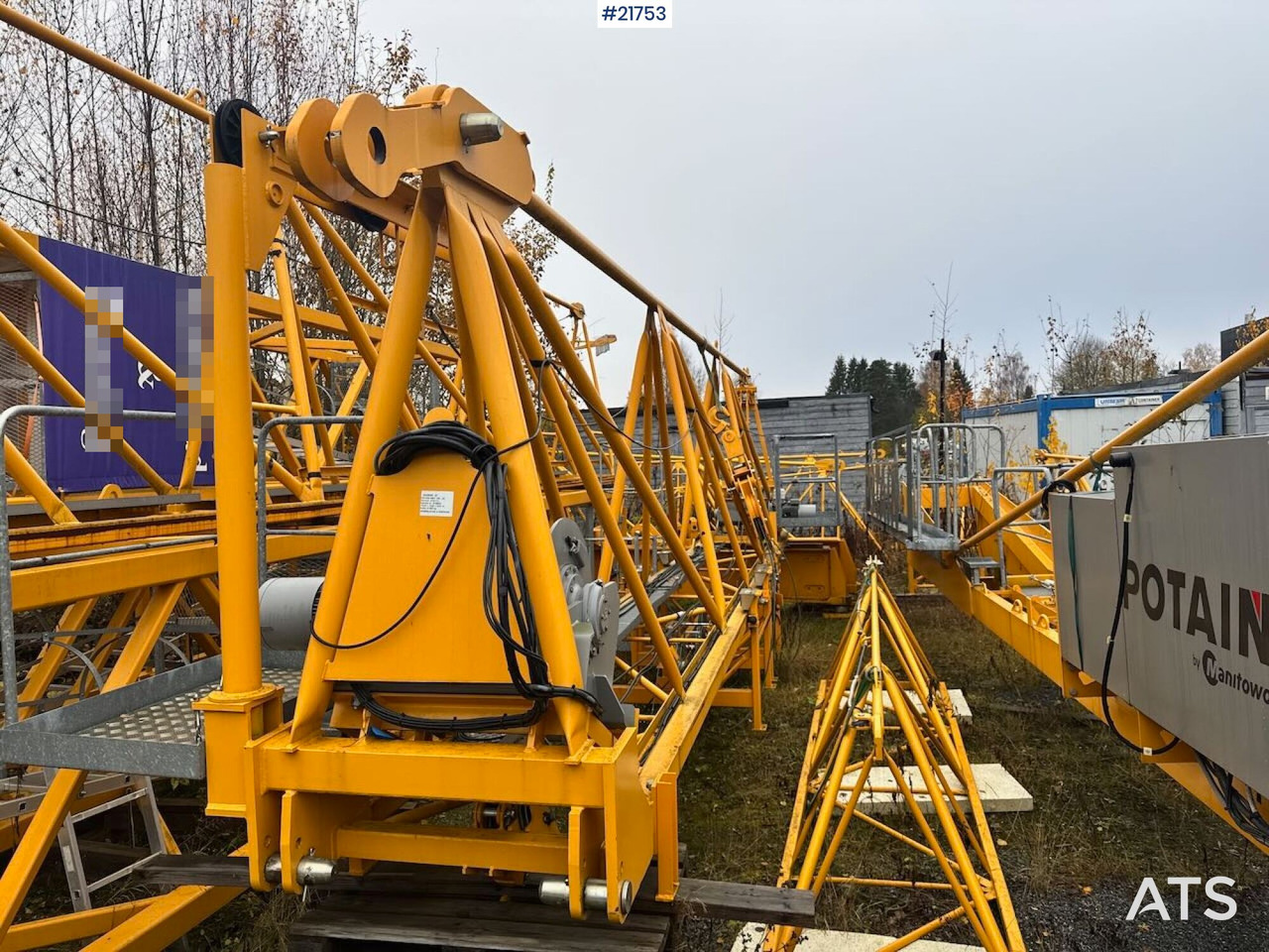 Potain MDT 109 2C Tårnkran - Tornkran: bild 3 Potain MDT 109 2C Tårnkran - Tornkran: bild 3