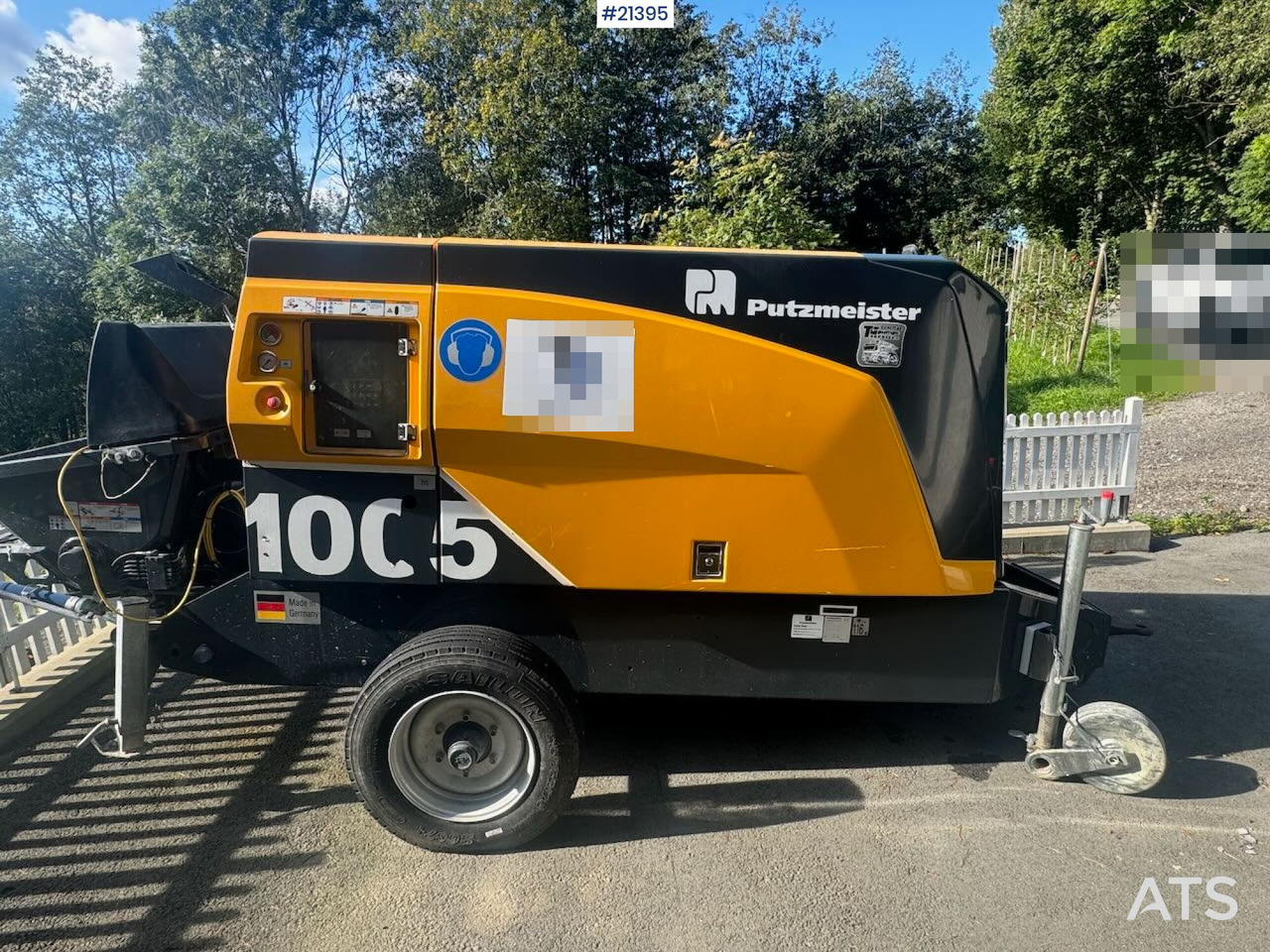 Putzmeister BSA 1005 D5 - Stationär betongpump: bild 2 Putzmeister BSA 1005 D5 - Stationär betongpump: bild 2