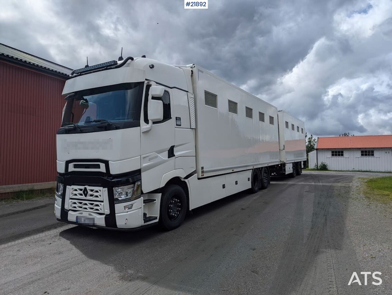 Renault 520T High 6x2 Dyretransportbil m/ HFR Henger - Djurtransport lastbil: bild 1 Renault 520T High 6x2 Dyretransportbil m/ HFR Henger - Djurtransport lastbil: bild 1