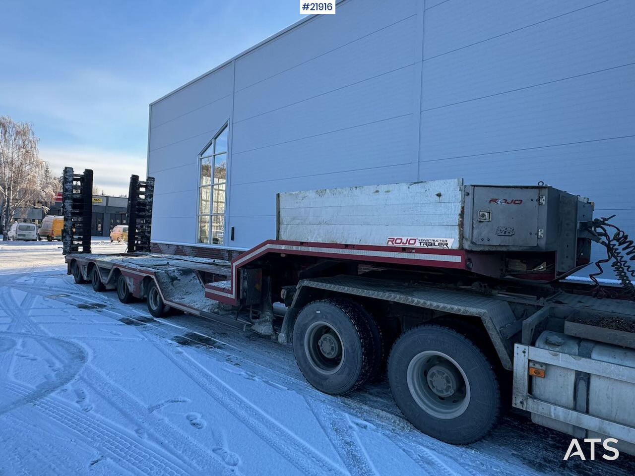 Rojo 2016 Rojo GPE4 maskinsemi - Låg lastare semitrailer: bild 1 Rojo 2016 Rojo GPE4 maskinsemi - Låg lastare semitrailer: bild 1