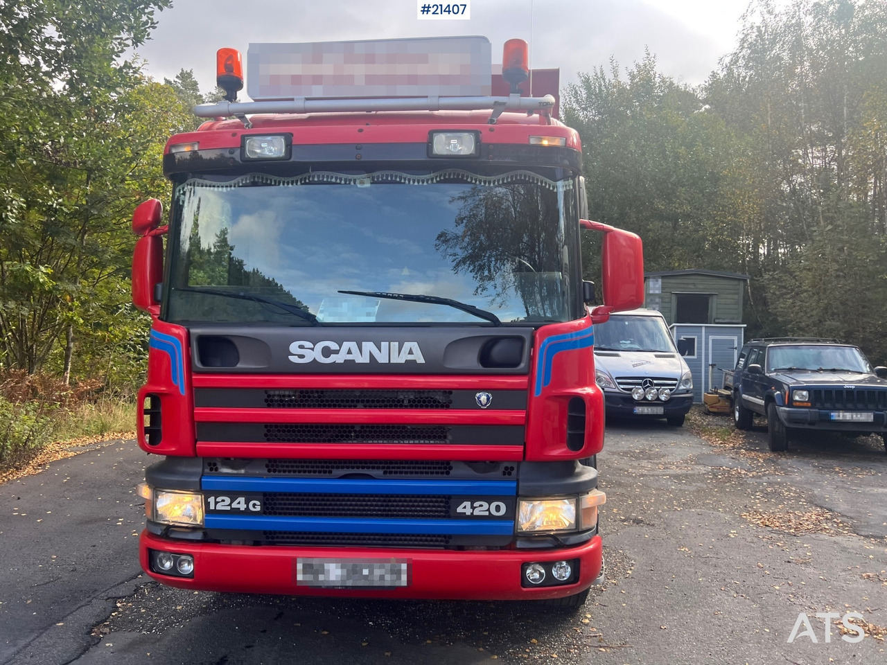 Scania P124G - Tippbil lastbil: bild 4 Scania P124G - Tippbil lastbil: bild 4