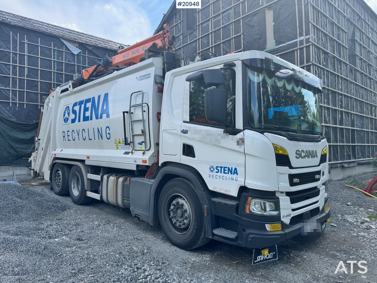 Scania P410 - Sopbil: bild 1 Scania P410 - Sopbil: bild 1