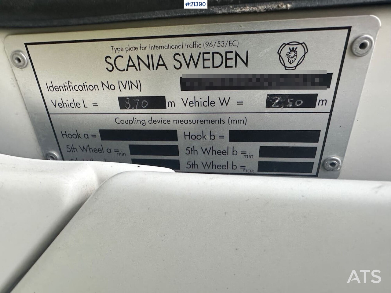 Leasa Scania R380 6x2 tankbil m/ eurotank påbygg Scania R380 6x2 tankbil m/ eurotank påbygg: bild 23