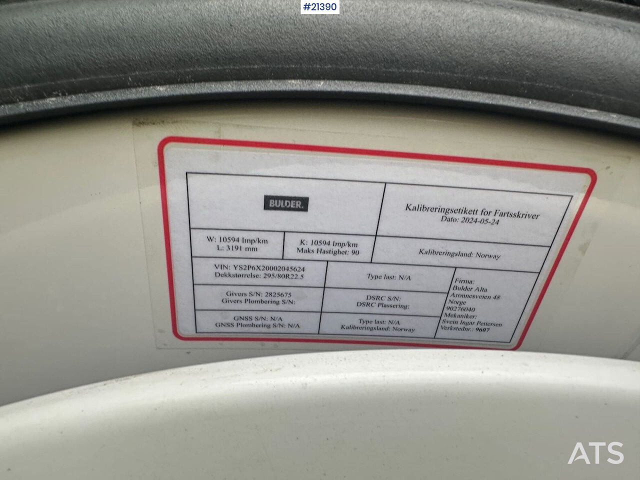 Leasa Scania R380 6x2 tankbil m/ eurotank påbygg Scania R380 6x2 tankbil m/ eurotank påbygg: bild 22