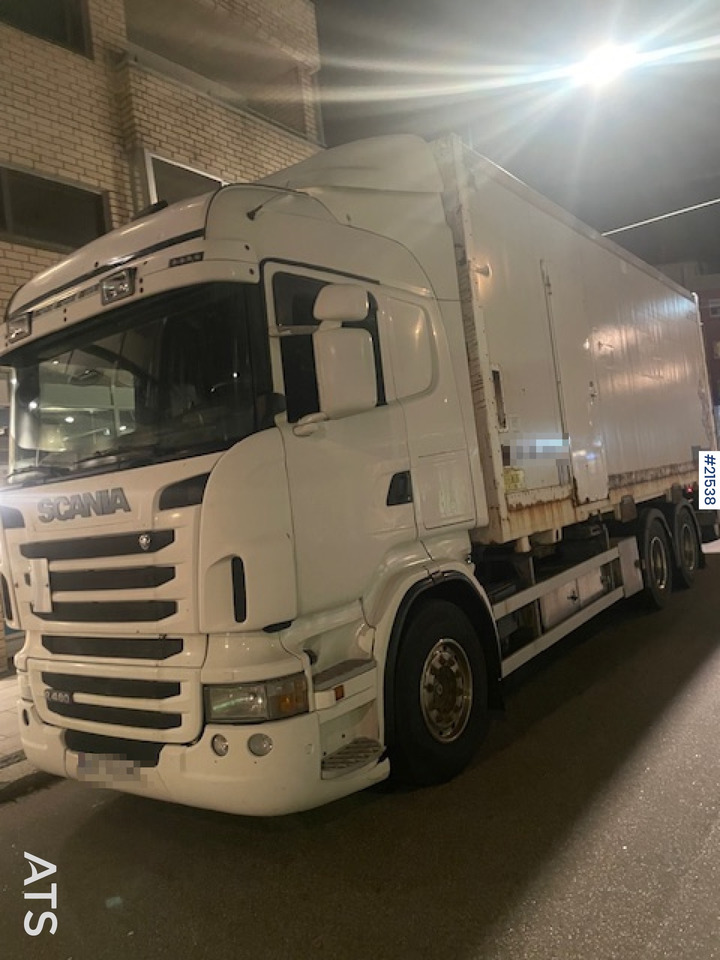 Scania R480 Skapbil m/ 2t lift - Lastbil med skåp: bild 1 Scania R480 Skapbil m/ 2t lift - Lastbil med skåp: bild 1