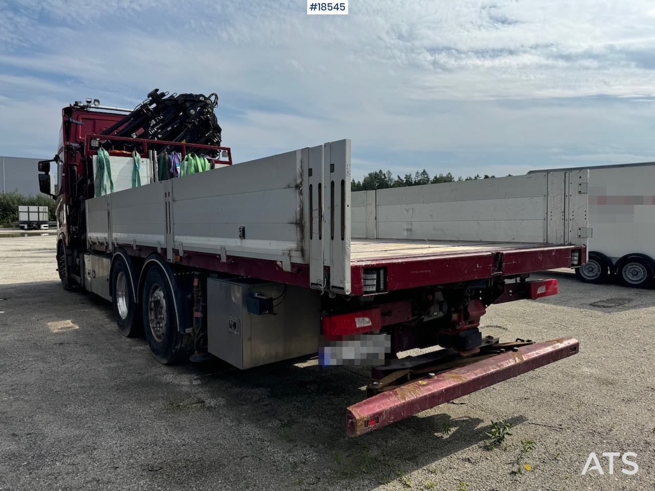 Scania R500 - Flakbil, Kranbil: bild 5 Scania R500 - Flakbil, Kranbil: bild 5