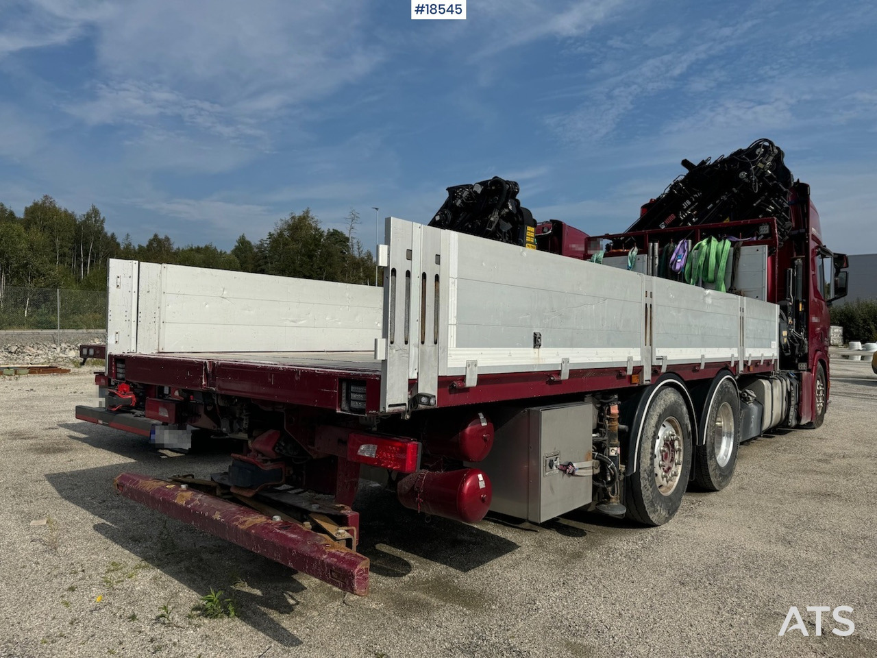 Scania R500 - Flakbil, Kranbil: bild 3 Scania R500 - Flakbil, Kranbil: bild 3