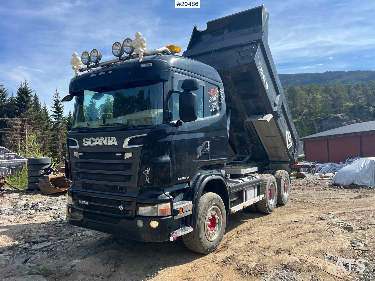Scania R560 - Tippbil lastbil: bild 1 Scania R560 - Tippbil lastbil: bild 1