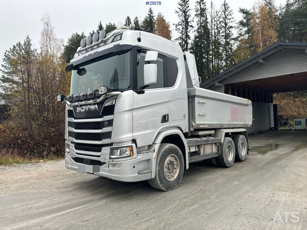Scania R580 6x4 Brøyterigget Tippbil - Tippbil lastbil: bild 1 Scania R580 6x4 Brøyterigget Tippbil - Tippbil lastbil: bild 1