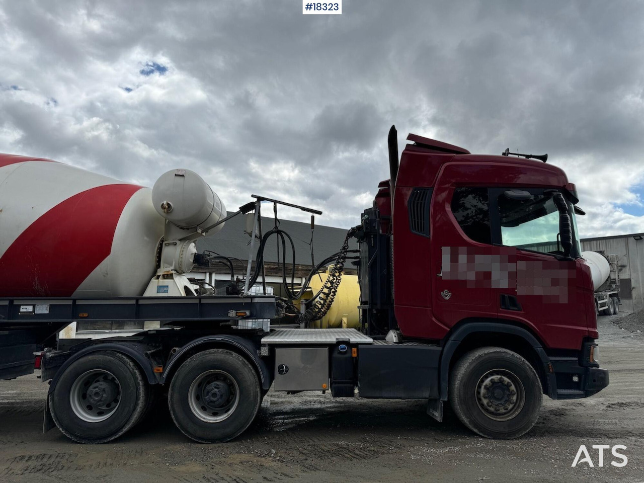 Scania R580 - Betongbil: bild 5 Scania R580 - Betongbil: bild 5